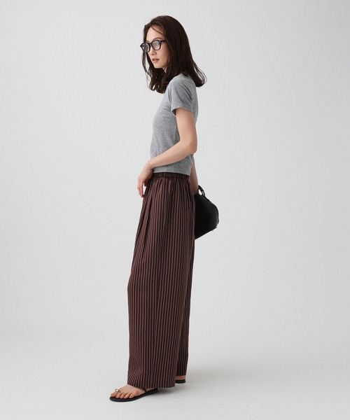 PROTAGONISTA(プロタゴニスタ)の「【PROTAGONISTA】ベロアTEE(Tシャツ/カットソー・レディース・ダークブルー/グレー・フリー)」の9枚目の写真