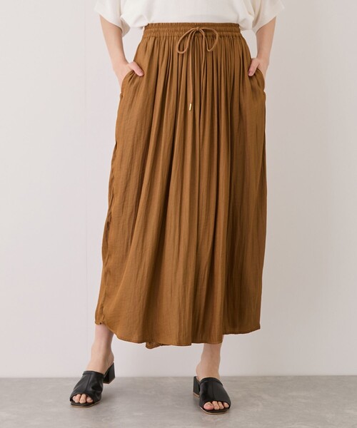 Jayro(ジャイロ)の「スピンドルフレアパンツ(その他パンツ・レディース・ブラウン系その他3/ベージュ/チャコールグレー・FREE)」の3枚目の写真