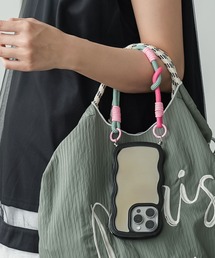 mili an deni（ミリアンデニ）の「カラフルロープコイルストラップ（スマホグッズ）」
