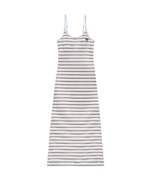ALEXIA STAM（アリシアスタン）の「[Care Bears x ALEXIA STAM] Striped Camisole Dress /ケアベアコラボ ボーダーワンピ（ワンピース・レディース・イエロー/ピンク/ブルー・S/M）」の5枚目の写真