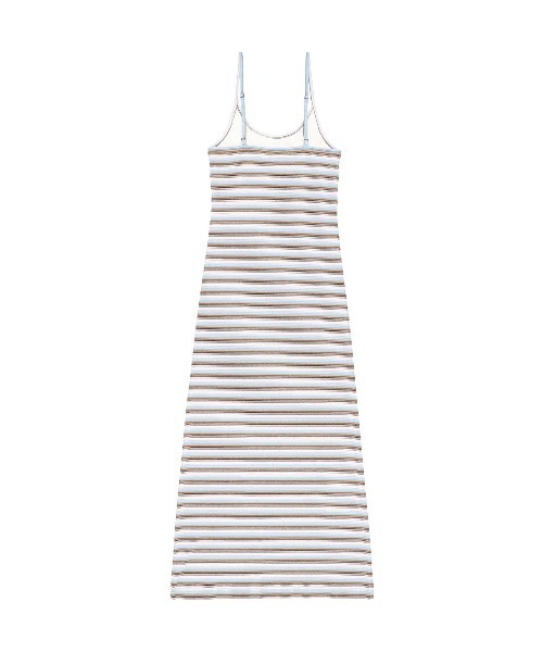 ALEXIA STAM（アリシアスタン）の「[Care Bears x ALEXIA STAM] Striped Camisole Dress /ケアベアコラボ ボーダーワンピ（ワンピース・レディース・イエロー/ピンク/ブルー・S/M）」の6枚目の写真