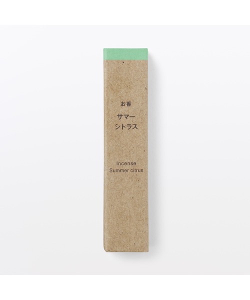 無印良品(ムジルシリョウヒン)の「お香 サマーシトラス 12本入/スティックタイプ(ルームフレグランス/お香・メンズ・その他・FREE)」の5枚目の写真