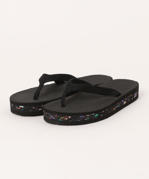 ADPOSION(アドポーション)の「【Indosole/インドソール 】RIVERSOLE Flip Flops(サンダル・レディース・ホワイト/ブラック・SMALL/MEDIUM/LARGE)」の1枚目の写真