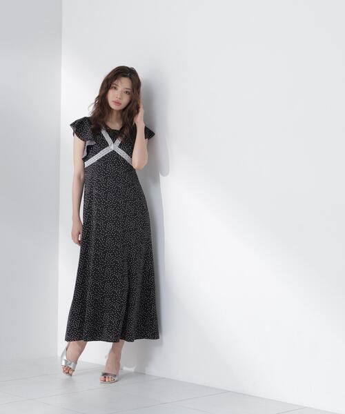 PROPORTION BODY DRESSING(プロポーションボディドレッシング)の「レーストリムレディーワンピース / 1216240606(ワンピース・レディース・ブラック/ブラウン/ホワイト系その他・P/S/MEDIUM)」の7枚目の写真