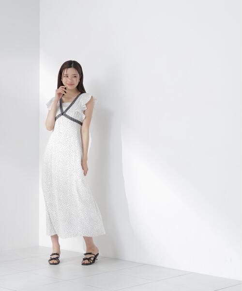 PROPORTION BODY DRESSING(プロポーションボディドレッシング)の「レーストリムレディーワンピース / 1216240606(ワンピース・レディース・ブラック/ブラウン/ホワイト系その他・P/S/MEDIUM)」の12枚目の写真