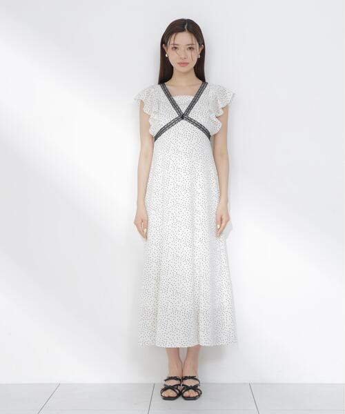 PROPORTION BODY DRESSING(プロポーションボディドレッシング)の「レーストリムレディーワンピース / 1216240606(ワンピース・レディース・ブラック/ブラウン/ホワイト系その他・P/S/MEDIUM)」の14枚目の写真