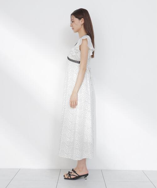 PROPORTION BODY DRESSING(プロポーションボディドレッシング)の「レーストリムレディーワンピース / 1216240606(ワンピース・レディース・ブラック/ブラウン/ホワイト系その他・P/S/MEDIUM)」の15枚目の写真