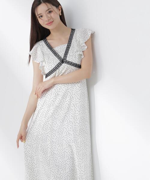 PROPORTION BODY DRESSING(プロポーションボディドレッシング)の「レーストリムレディーワンピース / 1216240606(ワンピース・レディース・ブラック/ブラウン/ホワイト系その他・P/S/MEDIUM)」の22枚目の写真