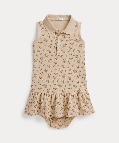 フローラル ストレッチ メッシュ ポロ ドレス & ブルマー（その他 