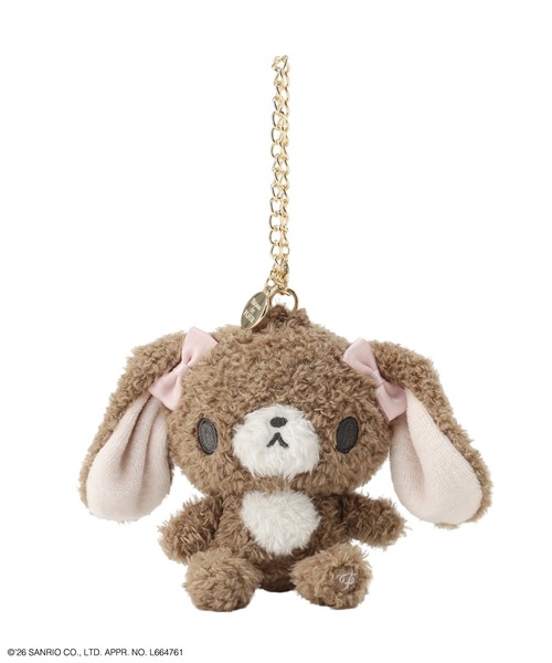 sanrio（サンリオ）の「【受注生産】シュガーバニーズ チャーム（キーホルダー・レディース・ホワイト/ライトブラウン・FREE）」の9枚目の写真