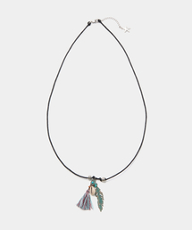 DNSR | Turquoise Feather Necklace(ネックレス)