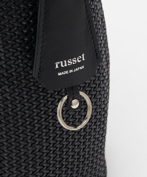 russet(ラシット)の「メッシュワンハンドルトート(トートバッグ・レディース・ブラック/サンドベージュ/ホワイト・FREE)」の20枚目の写真