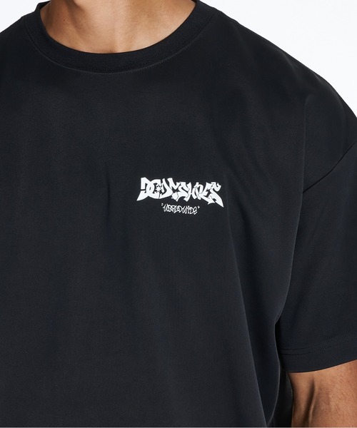 DC SHOES(ディーシーシューズ)の「ディーシーシューズ DC SHOES アウトドアカジュアル 半袖Tシャツ 26 TECH GRAFFITI SS(Tシャツ/カットソー・メンズ・ブラック/ホワイト・L/M/LL)」の7枚目の写真