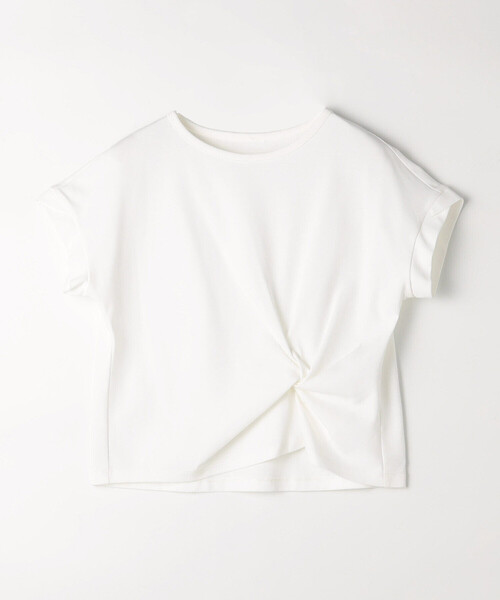 K.T KIYOKO TAKASE(キヨコタカセ)の「〔 Sサイズ 〕 コットン強撚ポンチ デザインタックシャツ(Tシャツ/カットソー・レディース・サックスブルー/ホワイト/ブラウン/シャンパン・5号)」の20枚目の写真