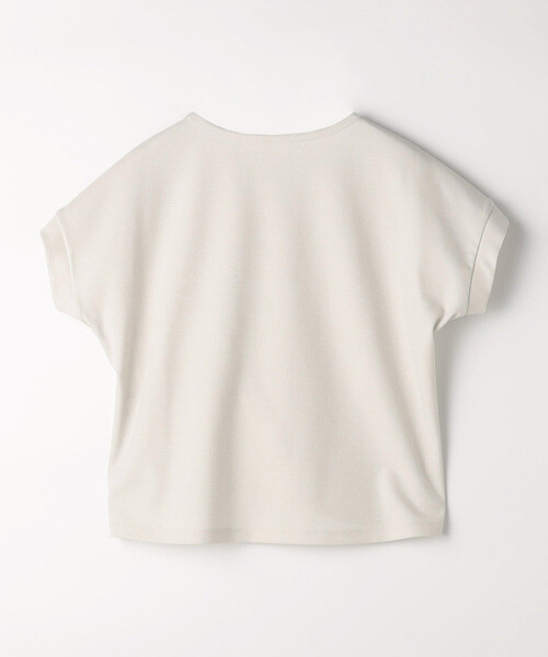 K.T KIYOKO TAKASE(キヨコタカセ)の「〔 Sサイズ 〕 コットン強撚ポンチ デザインタックシャツ(Tシャツ/カットソー・レディース・サックスブルー/ホワイト/ブラウン/シャンパン・5号)」の12枚目の写真