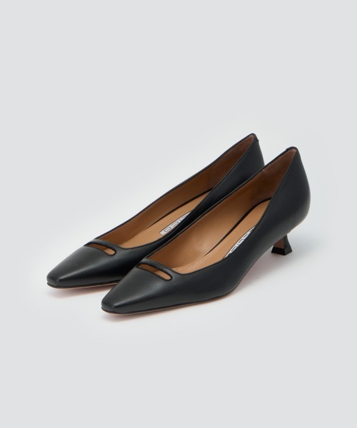 PELLICO(ペリーコ)の「VENERE アネッリソレッラ スムース パンプス 3.5cm BLACK(パンプス・レディース・ブラック・35/35.5/36/36.5/37/37.5/38)」の1枚目の写真