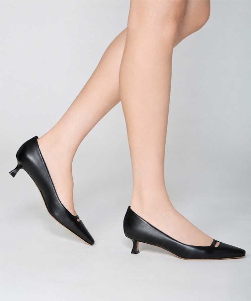 PELLICO(ペリーコ)の「VENERE アネッリソレッラ スムース パンプス 3.5cm BLACK(パンプス・レディース・ブラック・35/35.5/36/36.5/37/37.5/38)」の7枚目の写真