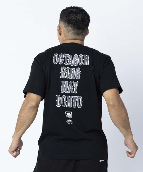 reversal.dogi.design.works(リバーサル・ドーギ・デザイン・ワークス)の「<reversal/リバーサル>BF COLLEGE COTTON TEE(Tシャツ/カットソー・メンズ・ブラック/グリーン/グレー・XL/M/L/2XL)」の2枚目の写真