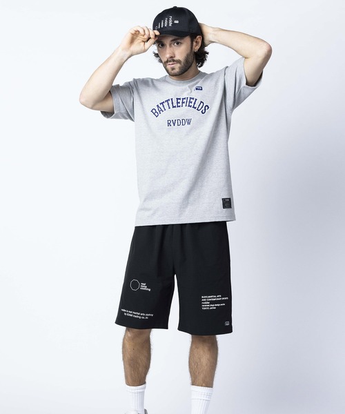 reversal.dogi.design.works(リバーサル・ドーギ・デザイン・ワークス)の「<reversal/リバーサル>BF COLLEGE COTTON TEE(Tシャツ/カットソー・メンズ・ブラック/グリーン/グレー・XL/M/L/2XL)」の14枚目の写真