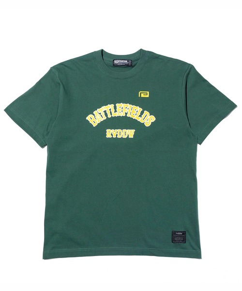 reversal.dogi.design.works(リバーサル・ドーギ・デザイン・ワークス)の「<reversal/リバーサル>BF COLLEGE COTTON TEE(Tシャツ/カットソー・メンズ・ブラック/グリーン/グレー・XL/M/L/2XL)」の7枚目の写真