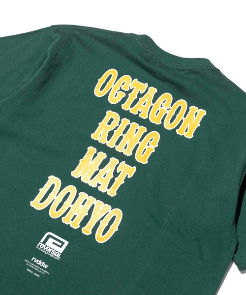reversal.dogi.design.works(リバーサル・ドーギ・デザイン・ワークス)の「<reversal/リバーサル>BF COLLEGE COTTON TEE(Tシャツ/カットソー・メンズ・ブラック/グリーン/グレー・XL/M/L/2XL)」の10枚目の写真