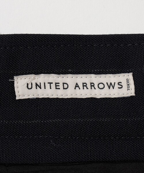 UNITED ARROWS（ユナイテッドアローズ）の「ウールトロピカル ピンストライプ セミフレア トラウザーズ（スラックス・メンズ・ネイビー・M/S/XL/L）」の10枚目の写真