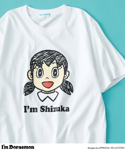 sanrio(サンリオ)の「I’m Doraemon フェイス柄 プリント 半袖Tシャツ(Tシャツ/カットソー・メンズ・ホワイト系1/ホワイト/ホワイト系/ホワイト系4/クリーム/オレンジ/ホワイト系3/ダークブルー/ライトピンク/ライム/イエロー/ホワイト系2・M/LL/L)」の5枚目の写真