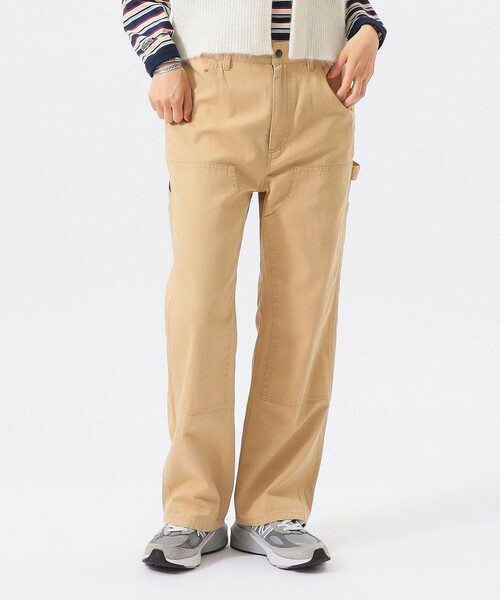 BEAMS BOY(ビームスボーイ)の「ダブルニー パンツ(その他パンツ・レディース・ブラック/ベージュ・0/2/1)」の1枚目の写真