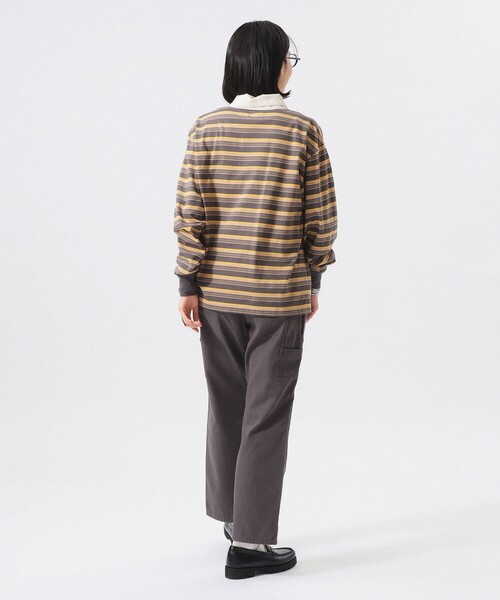 BEAMS BOY(ビームスボーイ)の「ダブルニー パンツ(その他パンツ・レディース・ブラック/ベージュ・0/2/1)」の5枚目の写真