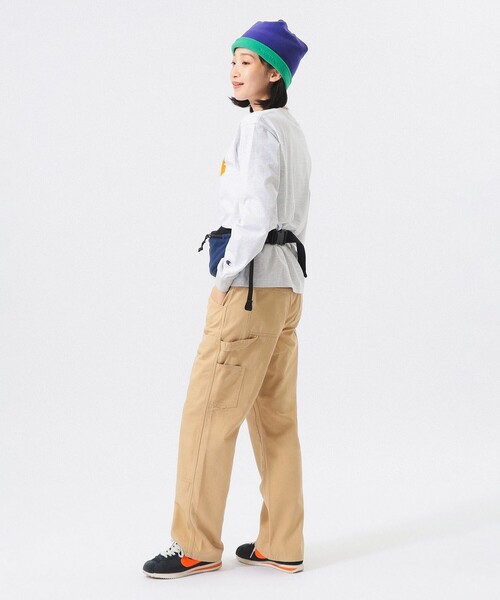 BEAMS BOY(ビームスボーイ)の「ダブルニー パンツ(その他パンツ・レディース・ブラック/ベージュ・0/2/1)」の10枚目の写真