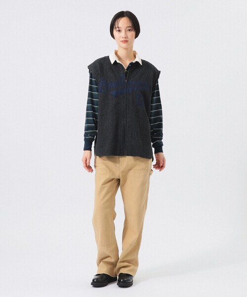 BEAMS BOY(ビームスボーイ)の「ダブルニー パンツ(その他パンツ・レディース・ブラック/ベージュ・0/2/1)」の15枚目の写真