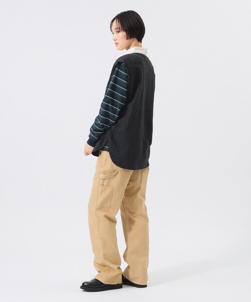 BEAMS BOY(ビームスボーイ)の「ダブルニー パンツ(その他パンツ・レディース・ブラック/ベージュ・0/2/1)」の16枚目の写真