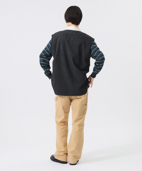 BEAMS BOY(ビームスボーイ)の「ダブルニー パンツ(その他パンツ・レディース・ブラック/ベージュ・0/2/1)」の17枚目の写真