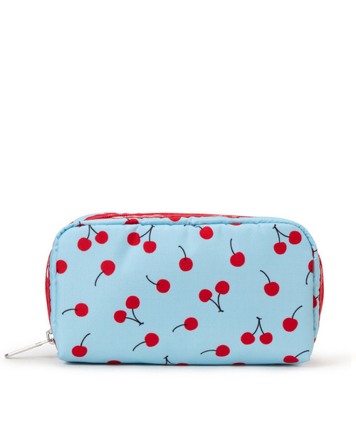 新品タグ付 レスポートサック ポーチ　チェリーソーダ LeSportsac×Megumi Kanzaki】BEAUTY MAKEUP POUCH チェリーソーダ