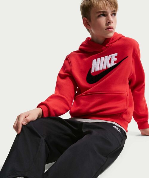 NIKE(ナイキ)の「ナイキ スポーツウェア クラブ ジュニア ウーブン エブリデイ パンツ / Nike Sportswear Club Big Kids' Woven Everyday Pants IF2823-010 Black(チノパンツ・キッズ・ブラック・130/160/150/140)」の4枚目の写真