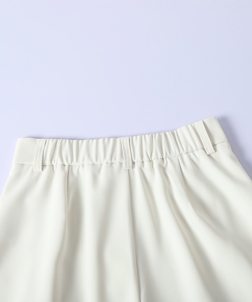 AMELY(エミリー)の「レースレイヤードワイドパンツ(その他パンツ・レディース・モカ/ホワイト/ブラック/ピンク・L/M)」の15枚目の写真