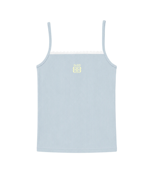 PAGESIISII(ページシシ)の「SiiSii ロゴプリントレースポイントスリーブレスオリーブ(Tシャツ/カットソー・レディース・その他・MEDIUM)」の4枚目の写真