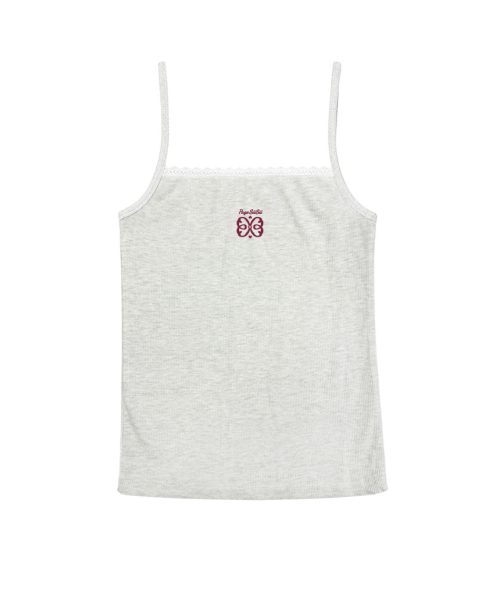 PAGESIISII(ページシシ)の「SiiSii ロゴプリントレースポイントスリーブレスオリーブ(Tシャツ/カットソー・レディース・その他・MEDIUM)」の6枚目の写真