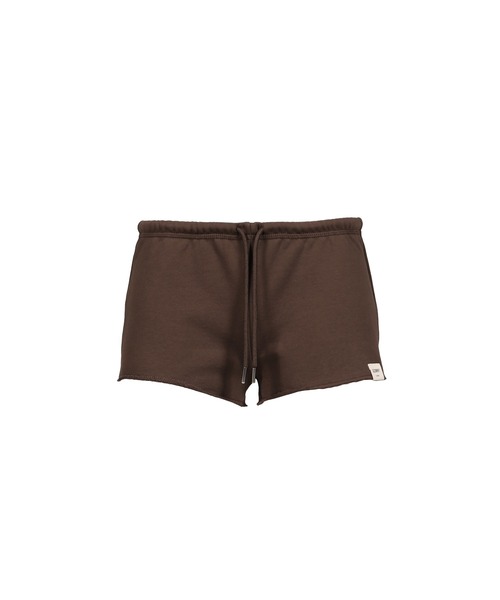 GLOWNY(グロウニ―)の「G LOW RISE SHORTS(その他パンツ・レディース・ネイビー/ブラウン・SMALL/MEDIUM)」の1枚目の写真