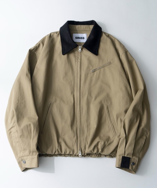 HERNO ZIPUP FOODED BLOUSON ヘルノ ストレッチナイロン ジャージー