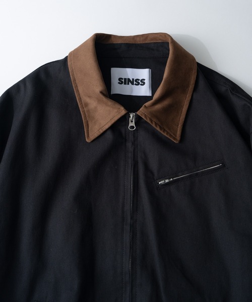 SINSS(シンス)の「Compact fine twill blouson / コンパクトファインツイルブルゾン(ブルゾン・メンズ・ブラック/ブラック系その他/ベージュ・X-SMALL/SMALL/MEDIUM/LARGE)」の13枚目の写真