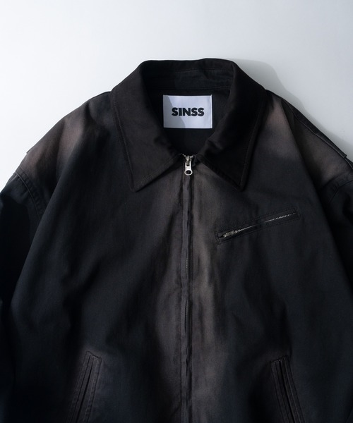 SINSS(シンス)の「Compact fine twill blouson / コンパクトファインツイルブルゾン(ブルゾン・メンズ・ブラック/ブラック系その他/ベージュ・X-SMALL/SMALL/MEDIUM/LARGE)」の14枚目の写真