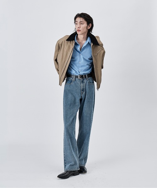 SINSS(シンス)の「Compact fine twill blouson / コンパクトファインツイルブルゾン(ブルゾン・メンズ・ブラック/ブラック系その他/ベージュ・X-SMALL/SMALL/MEDIUM/LARGE)」の15枚目の写真