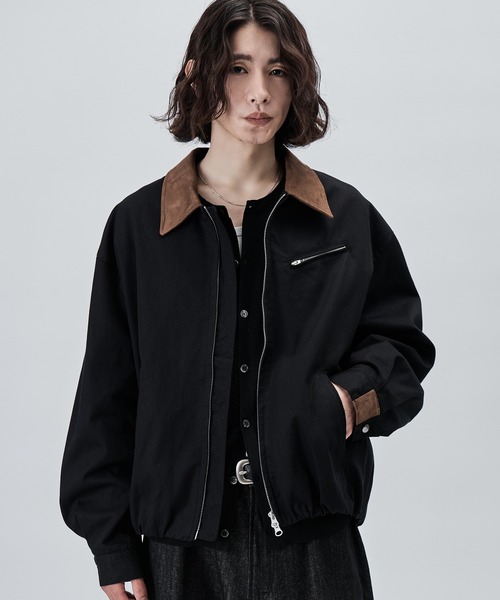 SINSS(シンス)の「Compact fine twill blouson / コンパクトファインツイルブルゾン(ブルゾン・メンズ・ブラック/ブラック系その他/ベージュ・X-SMALL/SMALL/MEDIUM/LARGE)」の19枚目の写真