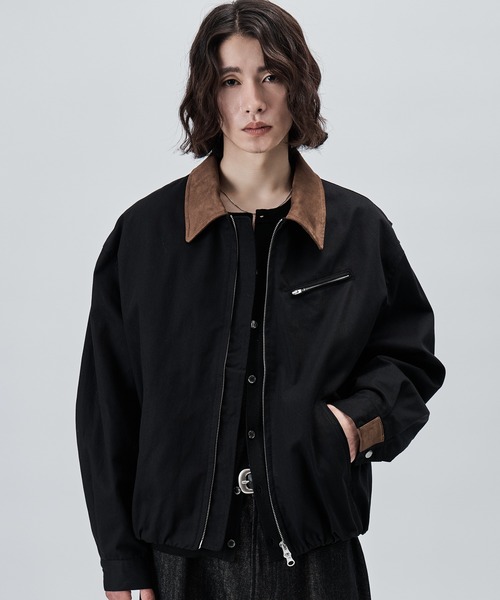 SINSS(シンス)の「Compact fine twill blouson / コンパクトファインツイルブルゾン(ブルゾン・メンズ・ブラック/ブラック系その他/ベージュ・X-SMALL/SMALL/MEDIUM/LARGE)」の11枚目の写真