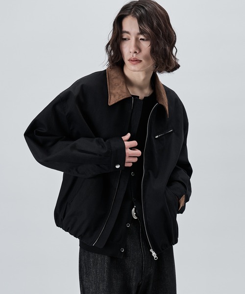 SINSS(シンス)の「Compact fine twill blouson / コンパクトファインツイルブルゾン(ブルゾン・メンズ・ブラック/ブラック系その他/ベージュ・X-SMALL/SMALL/MEDIUM/LARGE)」の9枚目の写真
