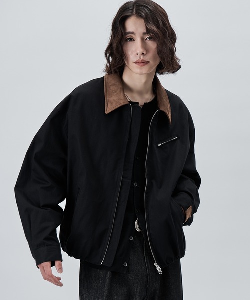 SINSS(シンス)の「Compact fine twill blouson / コンパクトファインツイルブルゾン(ブルゾン・メンズ・ブラック/ブラック系その他/ベージュ・X-SMALL/SMALL/MEDIUM/LARGE)」の8枚目の写真