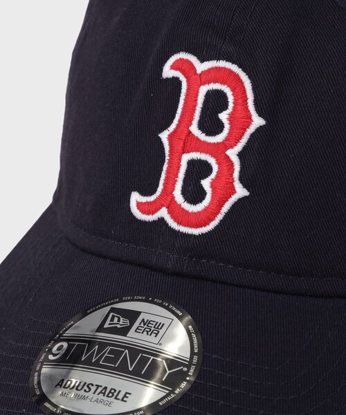 tk.TAKEO KIKUCHI(ティーケータケオキクチ)の「【NEW ERA】9TWENTY ボストン・レッドソックス ネイビー × ラディアントレッド(キャップ・メンズ・ネイビー・00)」の7枚目の写真