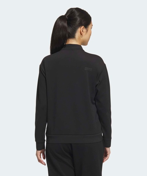 adidas(アディダス)の「ポロシャツ 長袖【adidas Golf/アディダスゴルフ】(ポロシャツ・レディース・ブラック・LARGE/X-SMALL/XX-LARGE/SMALL/X-LARGE/MEDIUM)」の2枚目の写真