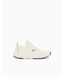 ARMANI EXCHANGE | 【A|X アルマーニ エクスチェンジ】ストレッチニット レースアップスニーカー(スニーカー)